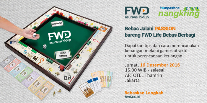 Yuk, Nangkring bareng FWD Life BEBAS BERBAGI di Jakarta! Yuk, Nangkring bareng FWD Life BEBAS BERBAGI di Jakarta!
