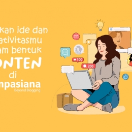 Bagikan ide kreativitasmu dalam bentuk konten di Kompasiana | Sumber gambar: Freepik