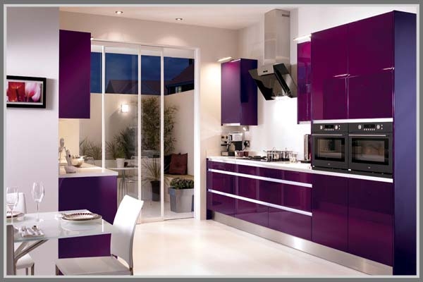 Ingin Dapur Tampil Mewah Dan Elegan Gunakan Ungu Kompasiana Com