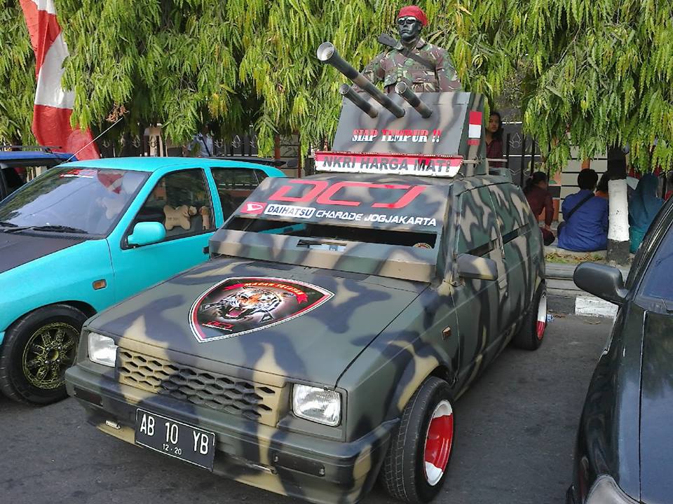 Ketika Daihatsu Di Sulap Jadi Mobil Tank Halaman All