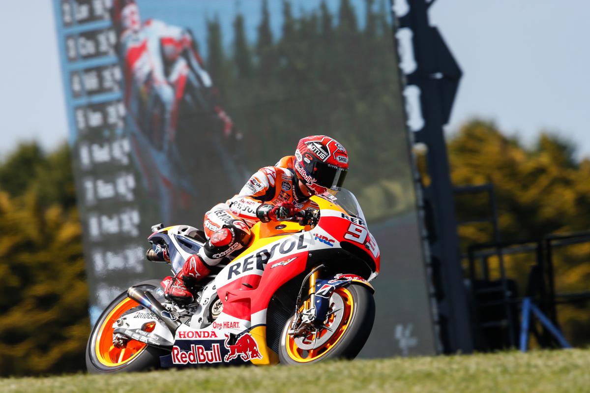 Marquez Reput Pole MotoGP Australia Rossi Perlu Sesuatu Oleh Oish