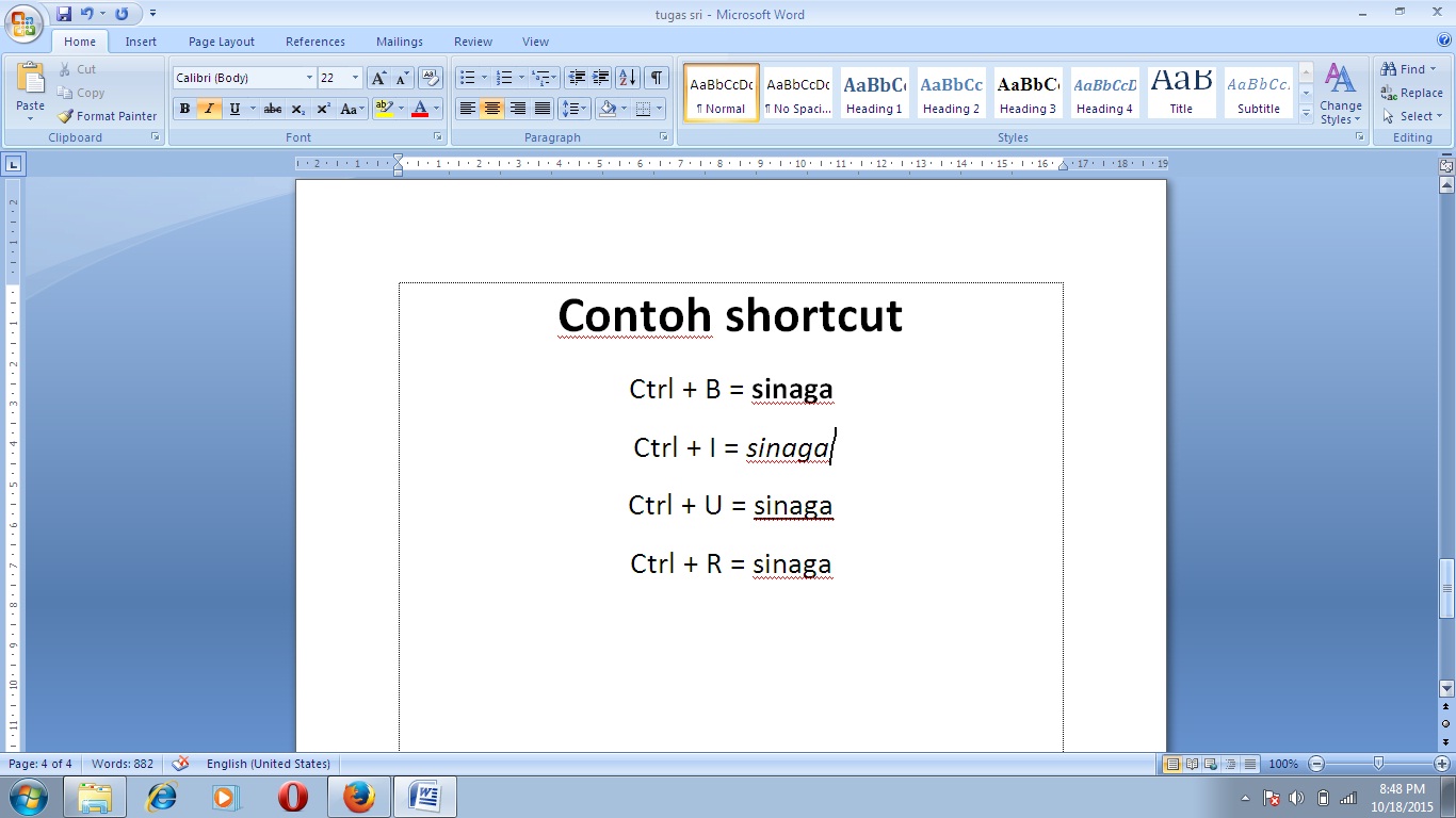 Shortcut Pada Microsoft Office Word Halaman All Kompasiana Com