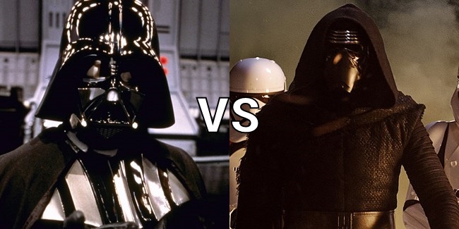 darth vader vs kylo ren