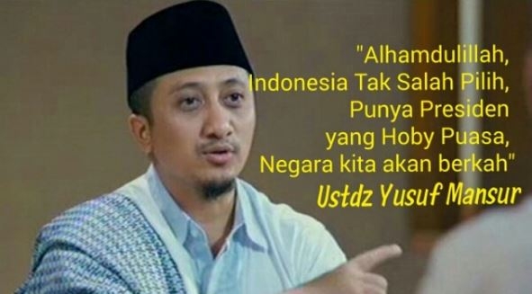 Ustadz Yusuf Mansyur Dan Sisi Lain Pak Jokowi Kompasiana Com