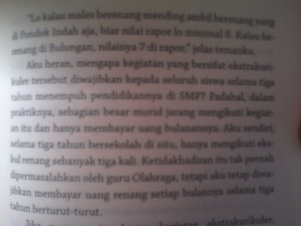Nilai Rapot Olahraga Kosong Tetap Naik Kelas Kan Ya