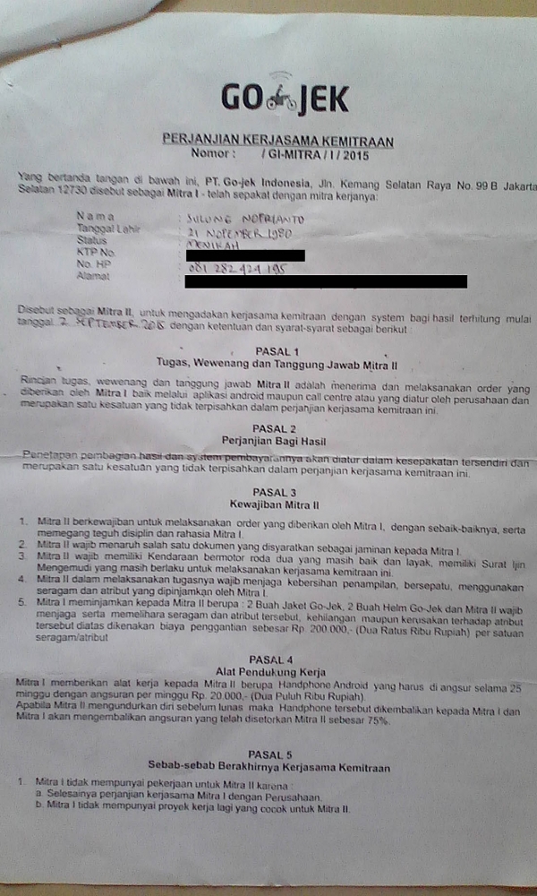 Go Jek Dengarlah Curhatku Halaman 1 Kompasiana Com