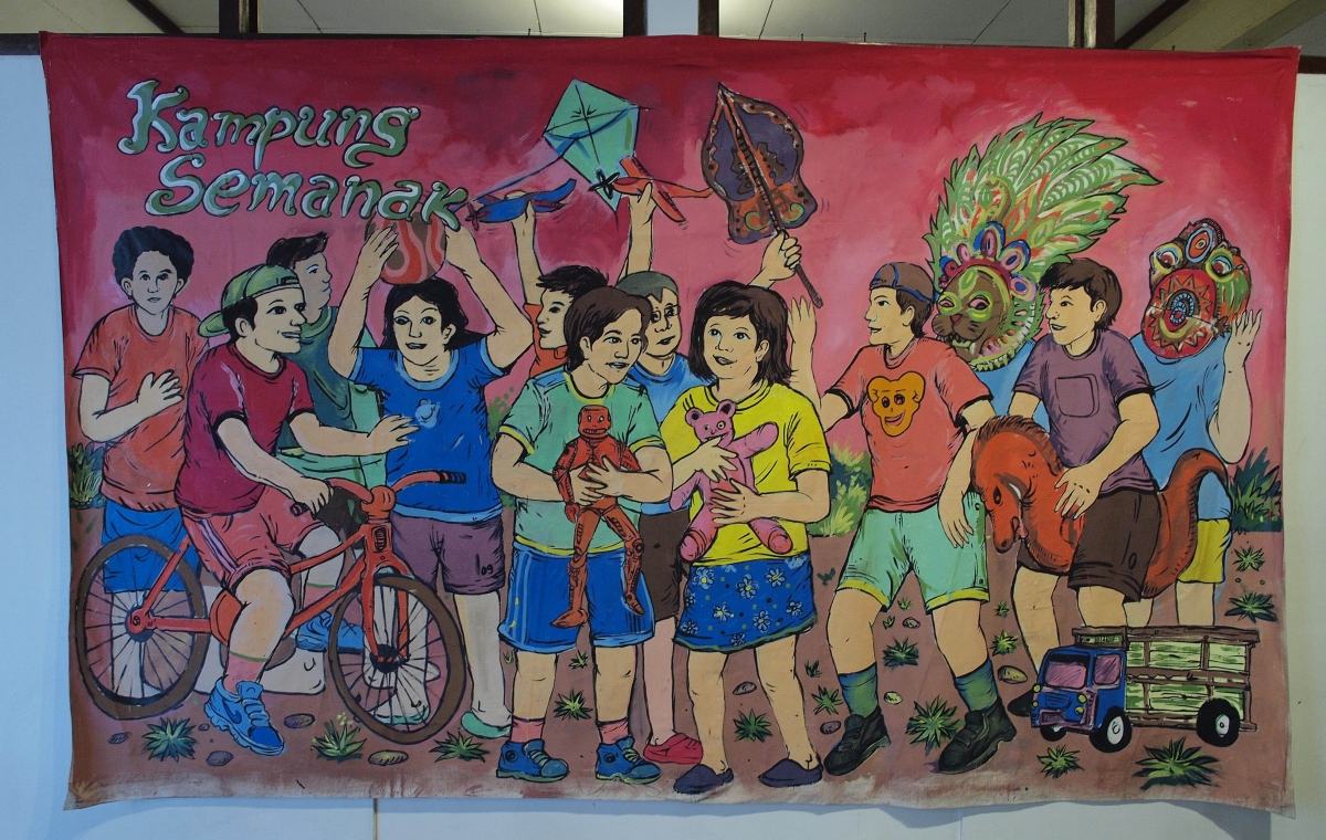Semiotika Karya Lukisan "Kampung Semanak" Halaman 1 - Kompasiana.com Lukisan Tema Permainan Tradisional Daerahku Semiotika Karya Lukisan "Kampung Semanak" Halaman 1 - Kompasiana.com - Lukisan Tema Permainan Tradisional Daerahku