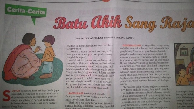 Berakhirnya Rubrik Anak Di Kompas Minggu Halaman All