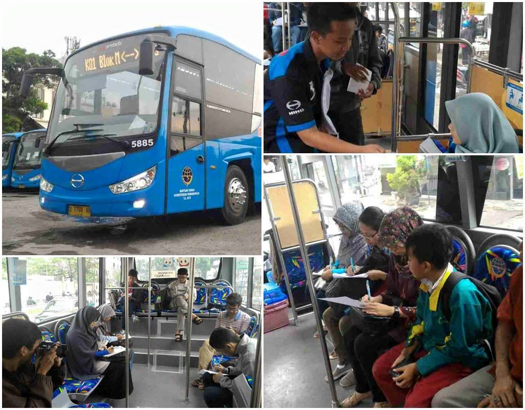 Roadtest Sosialisasi Bus Baru Dan Survey Kepuasan Pelanggan DAMRI