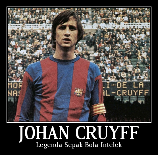 Johan Cruyff Legenda Sepak Bola Intelek oleh Iwan Permadi 