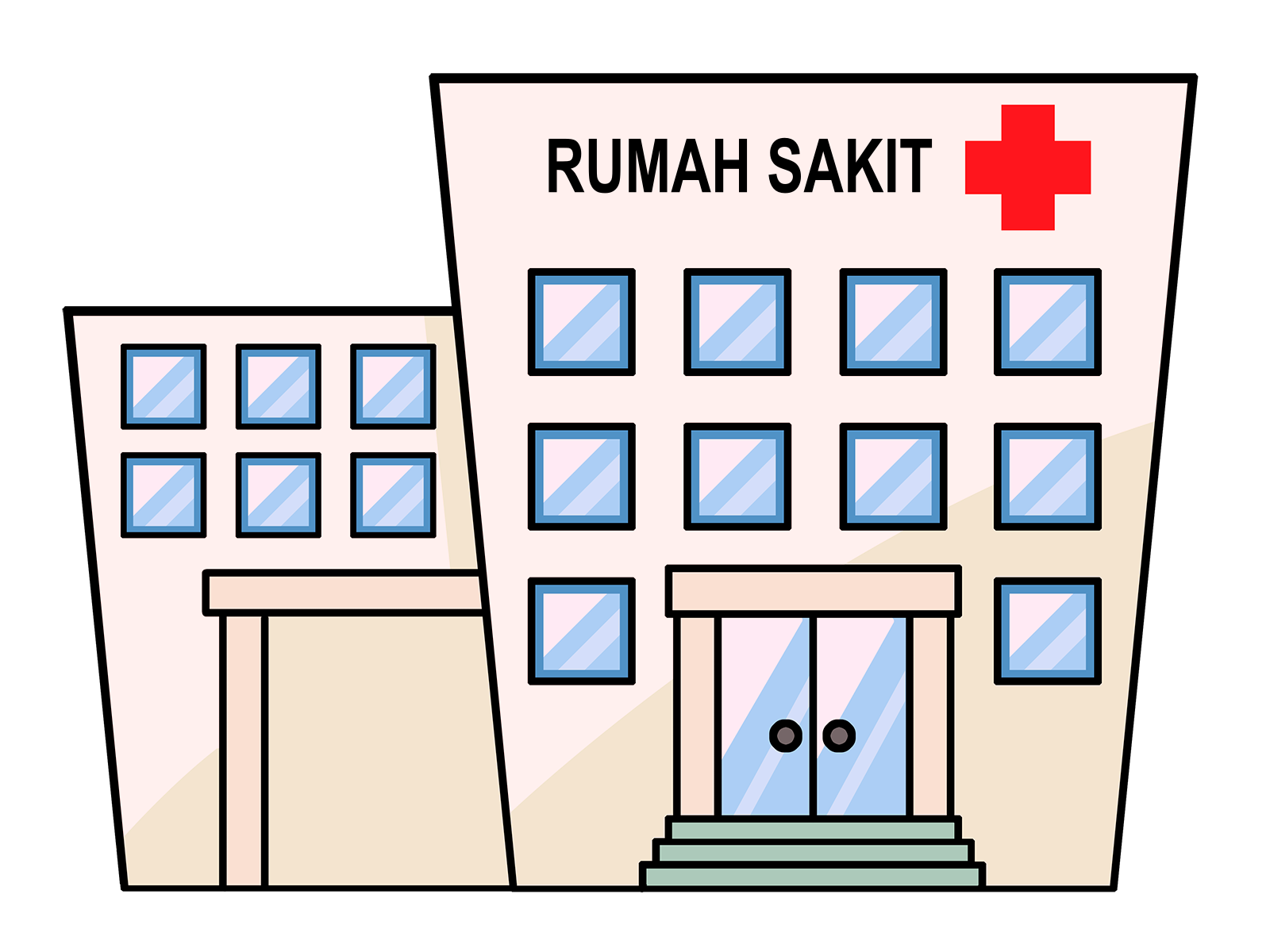  Gambar  Kartun  Dokter  Dan  Rumah  Sakit  Seribu Animasi