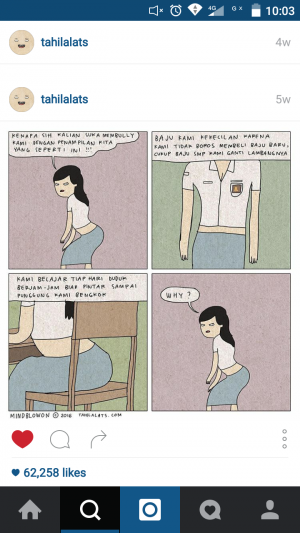 Meninjau Komik Tahilalats Merespon Bukan Berarti Menghardik