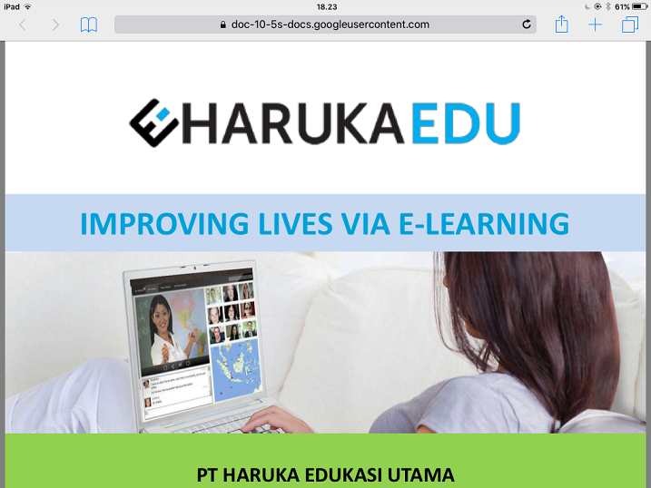 Harukaedu Online Learning Yang Menjawab Permasalahan Pendidikan Halaman 1 Kompasiana Com