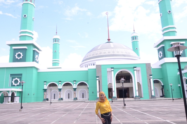  Masjid Warna Hijau  Gambar Islami