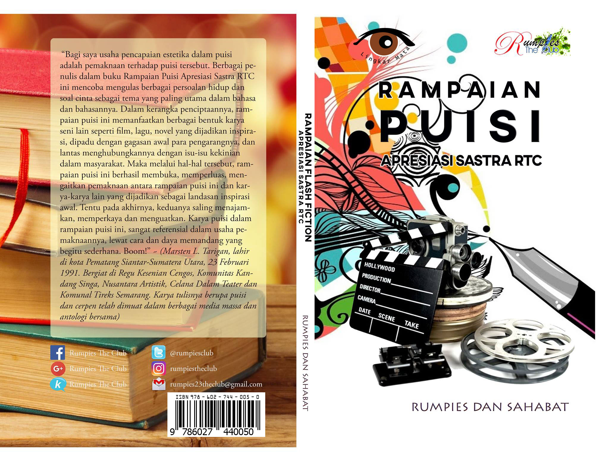 Inilah Buku Hasil Event Bulan Apresiasi Sastra RTC Oleh Rumpies The