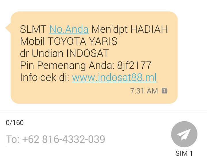 Sms Penipuan Masih Marak Salah Siapa Kompasiana Com