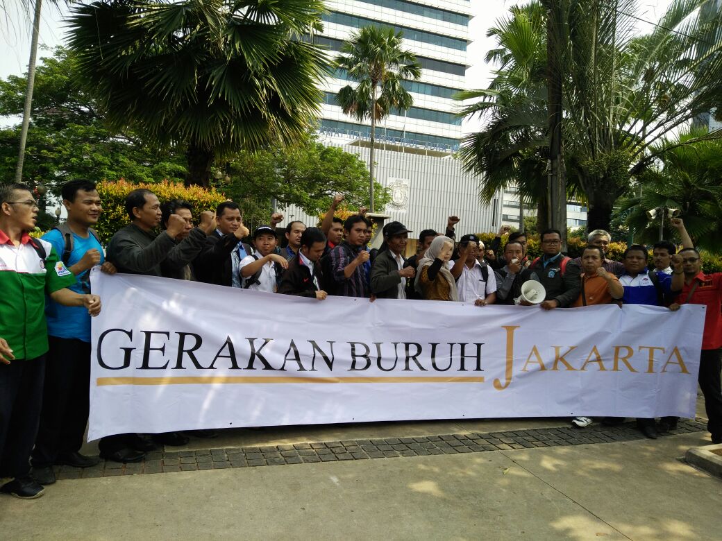 Gerakan Buruh Jakarta Gbj Tuntut Rancangan Peraturan