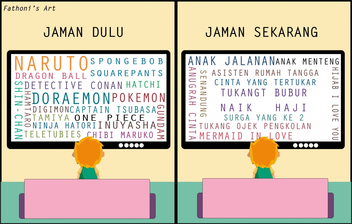 Hidup Di Zaman Anak Anak Suka Sinetron Daripada Kartun Oleh Fathoni Hidup Di Zaman Anak Anak Suka Sinetron Daripada Kartun Oleh Fathoni
