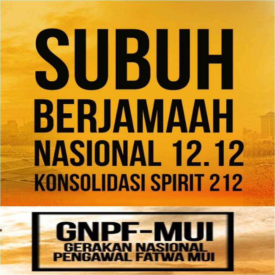 Shalat Subuh Berjamaah Nasional 1212 Oleh Syarifuddin Abdullah