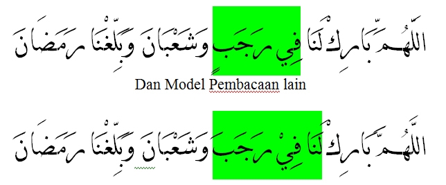 Polemik Bahasa Doa Nabi Saw Menyambut Bulan Rajab Kompasiana Com