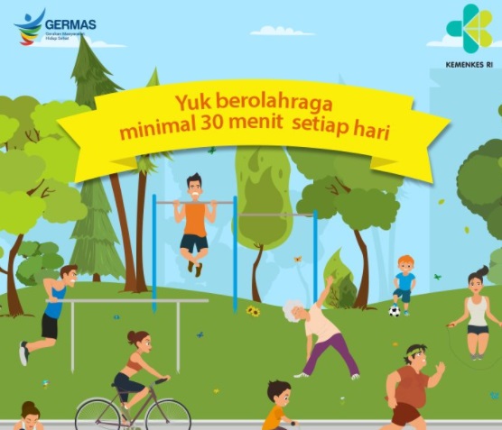 GERMAS Cara Kemenkes RI Mengkampanyekan Pola Hidup Sehat  GERMAS Cara Kemenkes RI Mengkampanyekan Pola Hidup Sehat