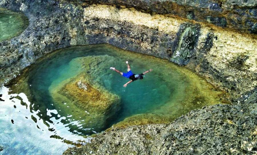 The Beautiful Charm Of Teluk Bidadari Kompasianacom