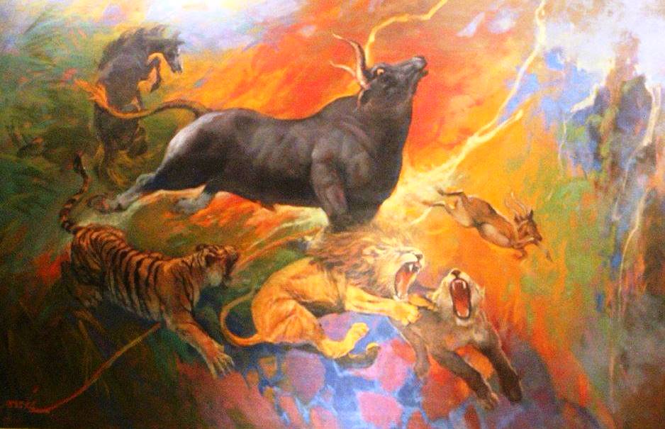 Mengingat Lukisan  Basoeki Abdullah  di Hari Lingkungan  Mengingat Lukisan  Basoeki Abdullah  di Hari Lingkungan