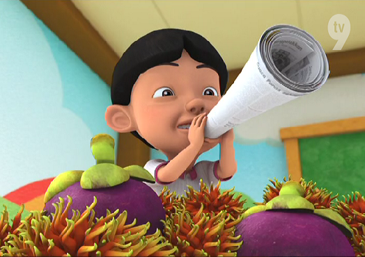 Refleksi Hari Buah Dari Film Upin Ipin Kompasiana Com