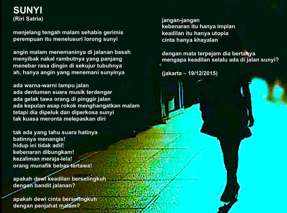 Puisi Sunyi Kompasiana Com