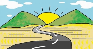 Gambar Pemandangan Gunung Dan Sawah Yang Sudah Diwarnai Gambar Pemandangan Gunung Dan Sawah Yang Sudah Diwarnai