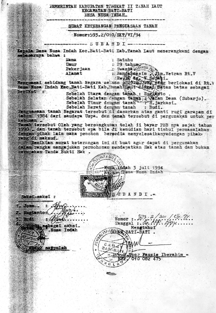 Kompolnas Sertifikat Hak Milik Prona Vs Skpt Halaman All