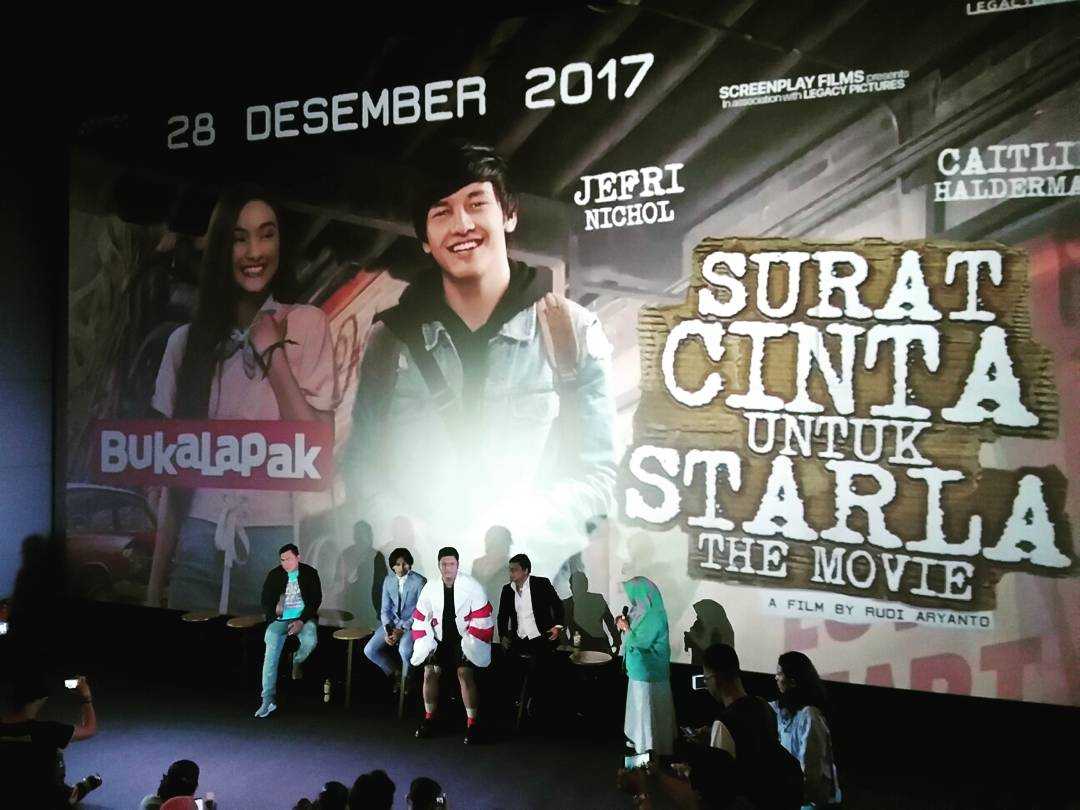 Film  Surat  Cinta  untuk  Starla  Berharap Sesukses Lagunya   Film  Surat  Cinta  untuk  Starla  Berharap Sesukses Lagunya