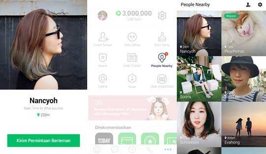 Cara Dapetin Cewek Dari Aplikasi Line People Nearby Halaman All Kompasiana Com