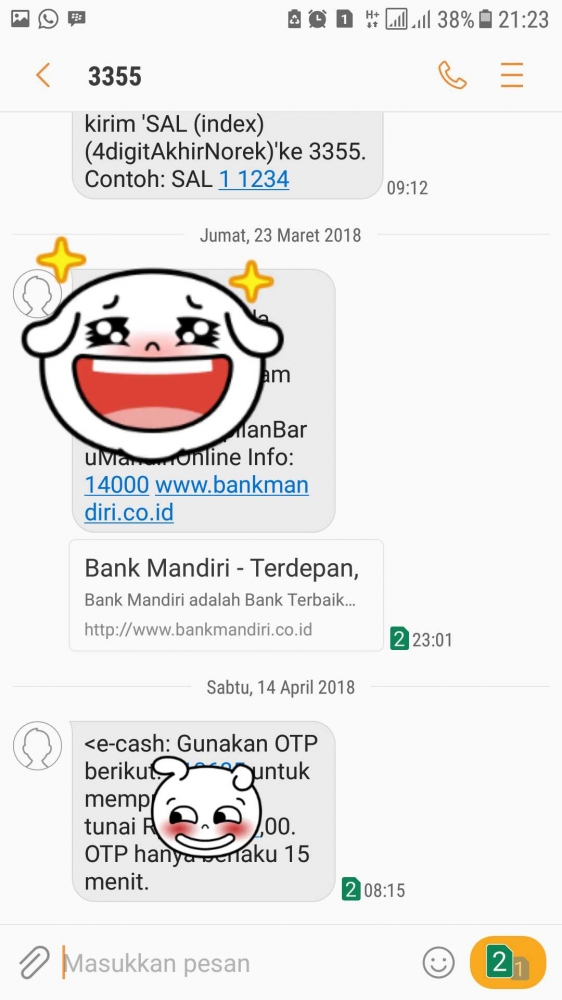 cara tarik tunai e cash halaman all