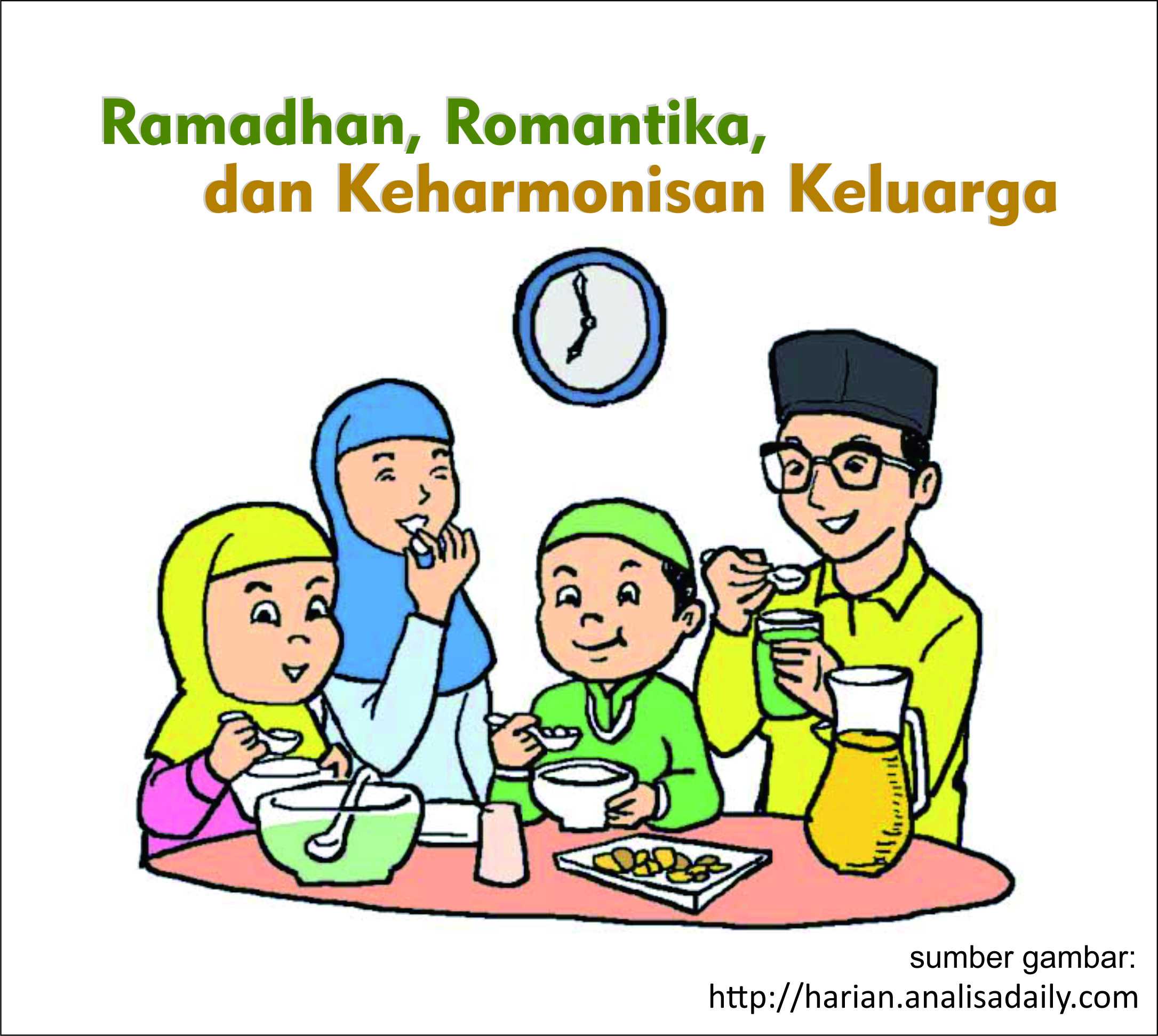  Contoh  Gambar  Tema Ramadhan Bersama Keluarga  Ideku Unik