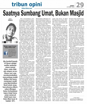 Setop Menyumbang Masjid Halaman All Kompasiana Com