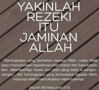 Delapan Jenis Rezeki Dari Allah Halaman All Kompasiana Com