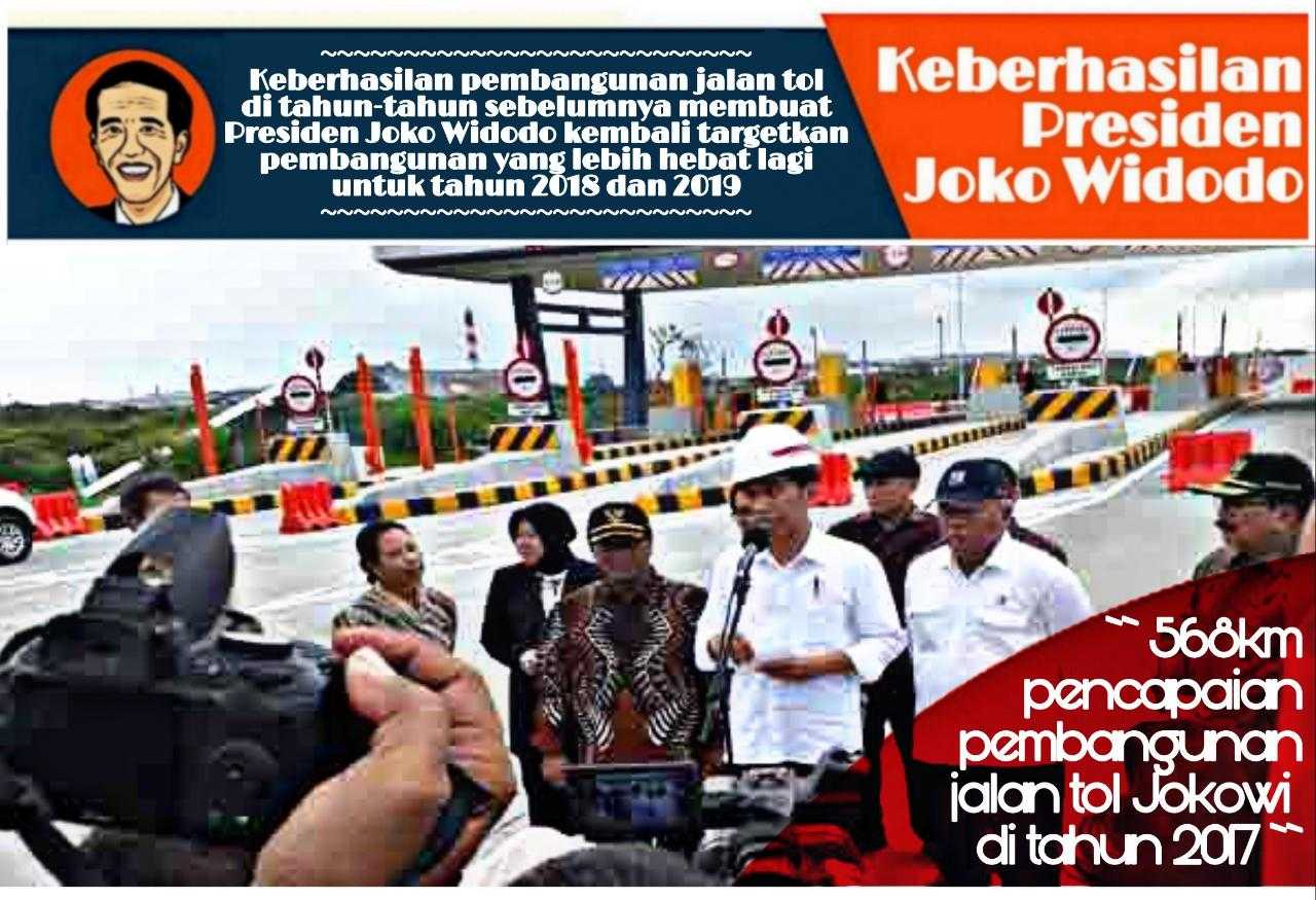 Tiga Tahun Pemerintahan Presiden Jokowi, Capaian Pembangunan Jalan Tol ...