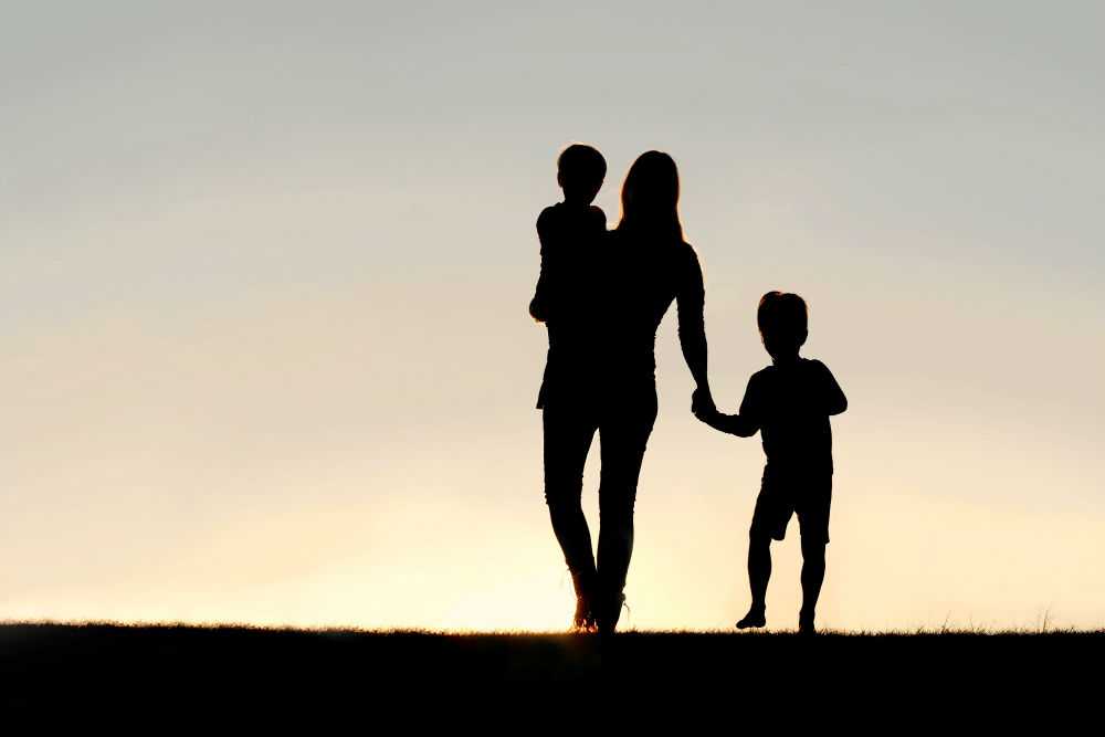Ilustrasi single parent