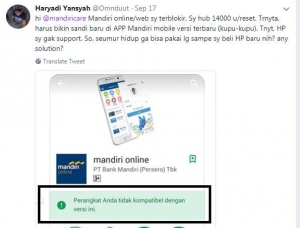 Reset Kata Sandi Mandiri Online Oh Beli Ponsel Baru Dulu Halaman All Kompasiana Com