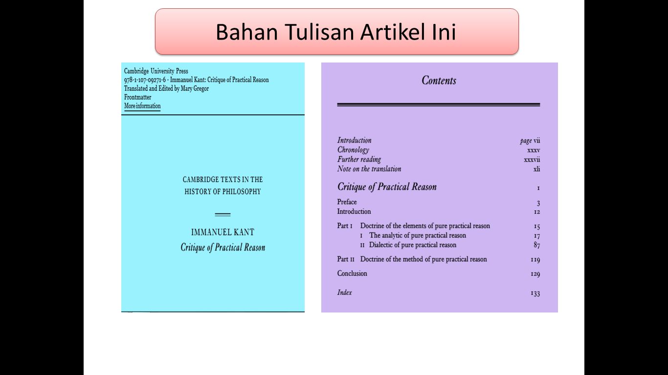 Kant Critique Of Practical Reason 8 Halaman All Kompasiana Com