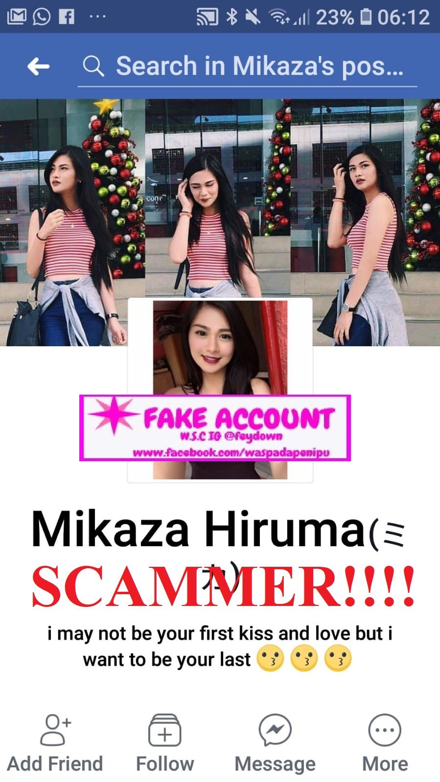 Hati Hati Scammer Di Facebook Dengan Foto Wanita Seksi Halaman All Kompasiana Com