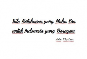 Sila Ketuhanan Yang Maha Esa Untuk Indonesia Yang Beragam