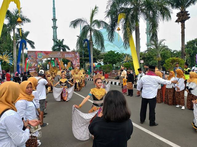 Saya Dan Meriahnya Festival Budaya Nusantara Kota Tangerang 2018 Halaman 1 Kompasiana Com