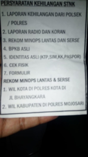 Stnk Hilang Jangan Panik Urus Sendiri Lebih Mudah