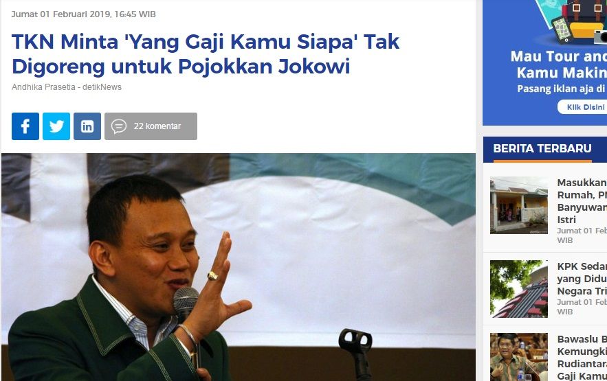 Yang Menggaji Pak Menkominfo Siapa Ya? - Kompasiana.com