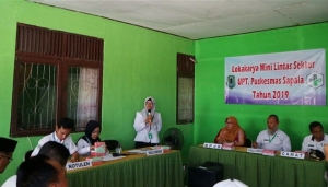 Lokakarya Mini Lintas Sektor Puskesmas Sapala Menguatkan
