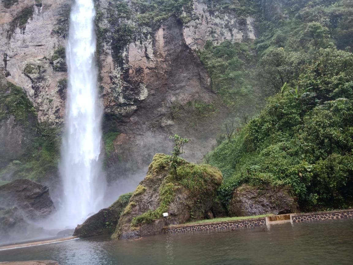 Tingkat Kunjungan Ke Curug Ngebul Di Desa Bunijaya