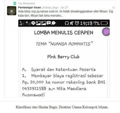 Mengenali 5 Ciri Ciri Penipuan Berkedok Lomba Menulis Halaman 1 Kompasiana Com Mengenali 5 Ciri Ciri Penipuan Berkedok Lomba Menulis Halaman 1 Kompasiana Com