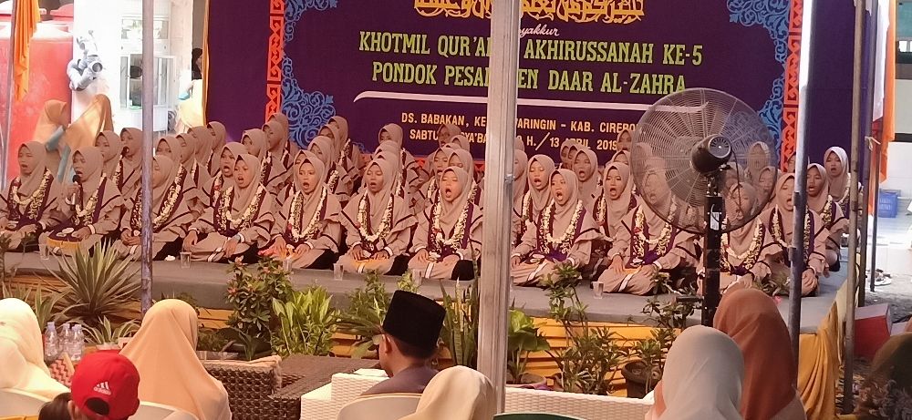 Khotmil Quran Bukti Lulus Seleksi Santri Belajar Al Quran